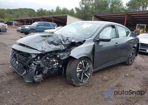 2025 Nissan Sentra Sv из США, поврежденный, VIN 3N1AB8CV3SY392746